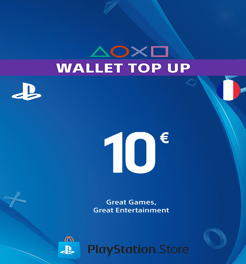 Carte Playstation Network 10€ FRA