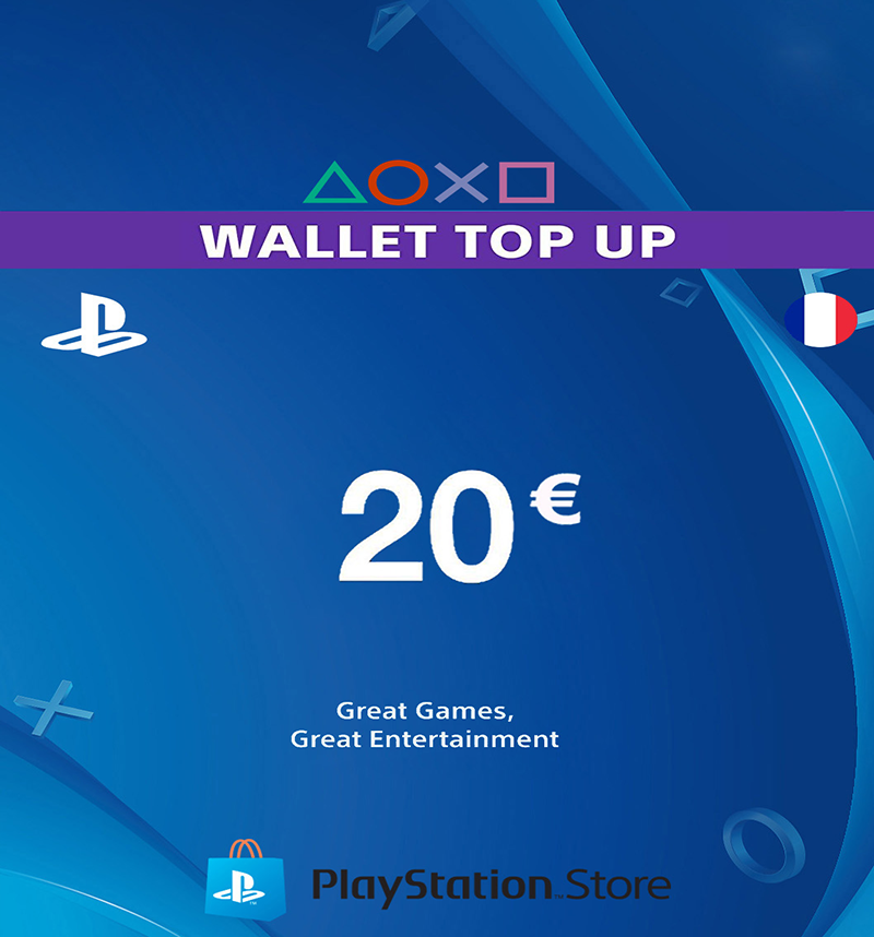 Carte Playstation Network 20€ FRA