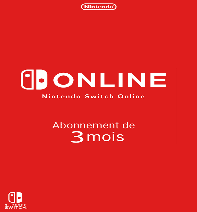 Abonnement nintendo switch online 3 Mois